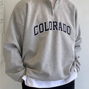 HALF ZIP-UP COLORADO TURTLENECK SWEATER